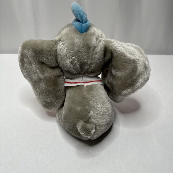 Vintage Disneyland Walt Disney World Pink Ear Dumbo Circus Elephant Plush Toy 8" - Picture 4 of 10